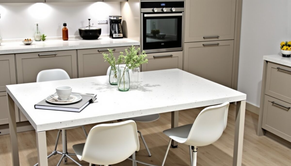 Transformez votre cuisine avec un kit béton ciré pour plan de travail : élégance et économies au rendez-vous