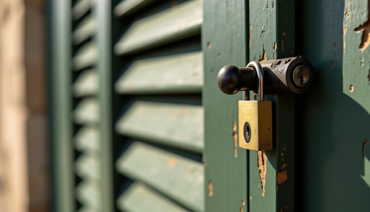 Serrures pour volets battants en bois : pourquoi opter pour un cylindre européen peut coûter cher