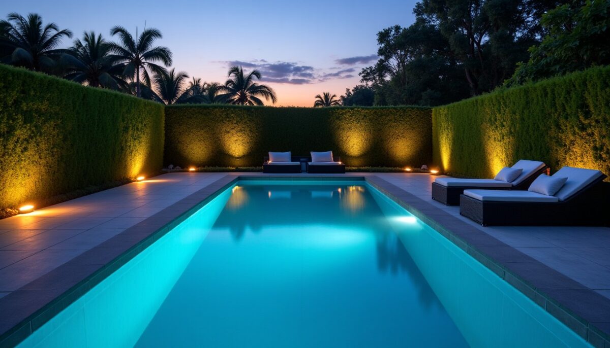 Illuminer les abords de votre piscine le soir : découvrez les 3 erreurs courantes qui gâchent l'ambiance et comment les corriger